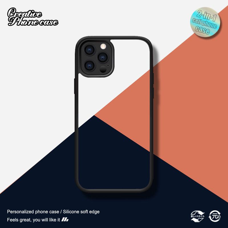 Suitable for Iphone14/15 Apple 16Promax/Huawei Creative Three-Color Splicing All-Inclusive Soft Edge Mobile Phone Case Cover Suitable for Iphone14/15 Apple 16Promax/Huawei Creative Three-Color Splicing All-Inclusive Soft Edge Mobile Phone Case Cover