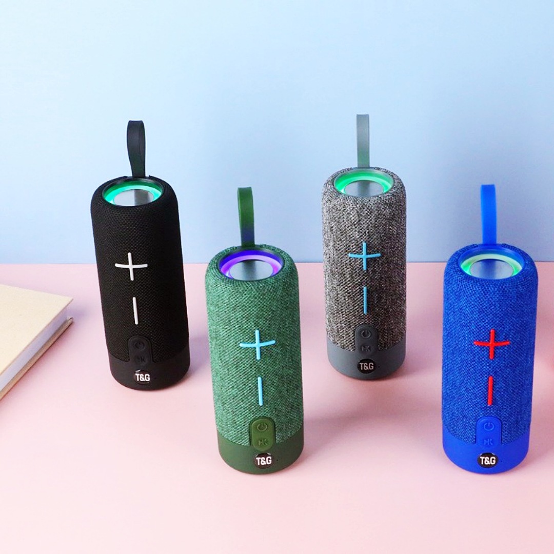 Commerce electrónico transfronterizo TG619C altavoz Bluetooth portátil cuerdas portátiles acústico al aire libre iluminación iluminada diafragma subwoofer