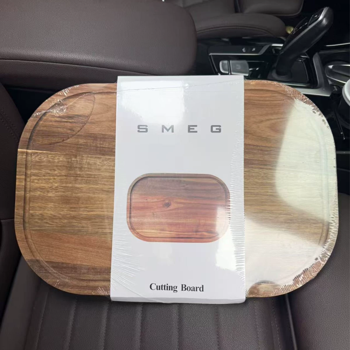 Прямые продажи завода SMEG кухонный нож разделочная доска ретро домохозяйственная разделочная доска акатиева древесина овальная квадратная точка