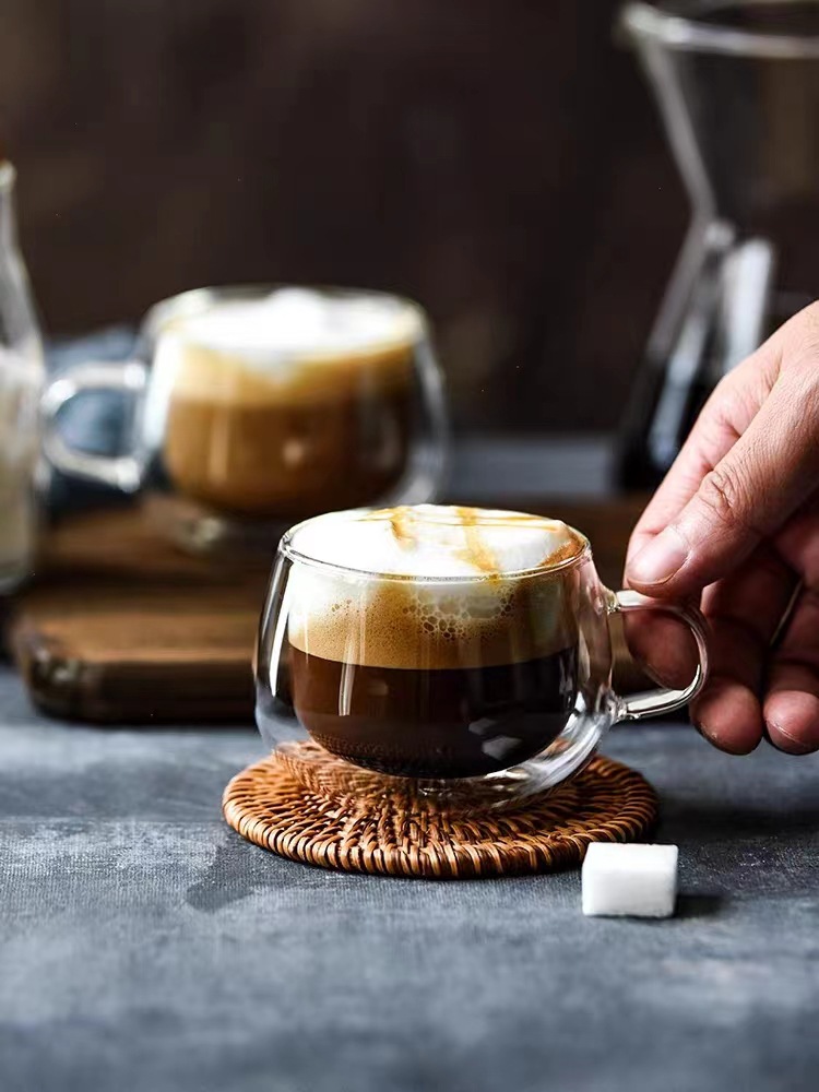 High Borosilicate Glass Coffee Cup 5