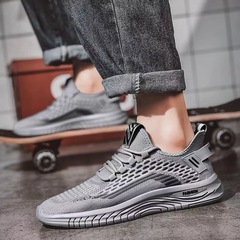 Men's Running Shoes, Men's Summer Black Shock-Absorbing Running Shoes, Mesh Breathable Men's Running Shoes, Unisex Running Shoes for Men