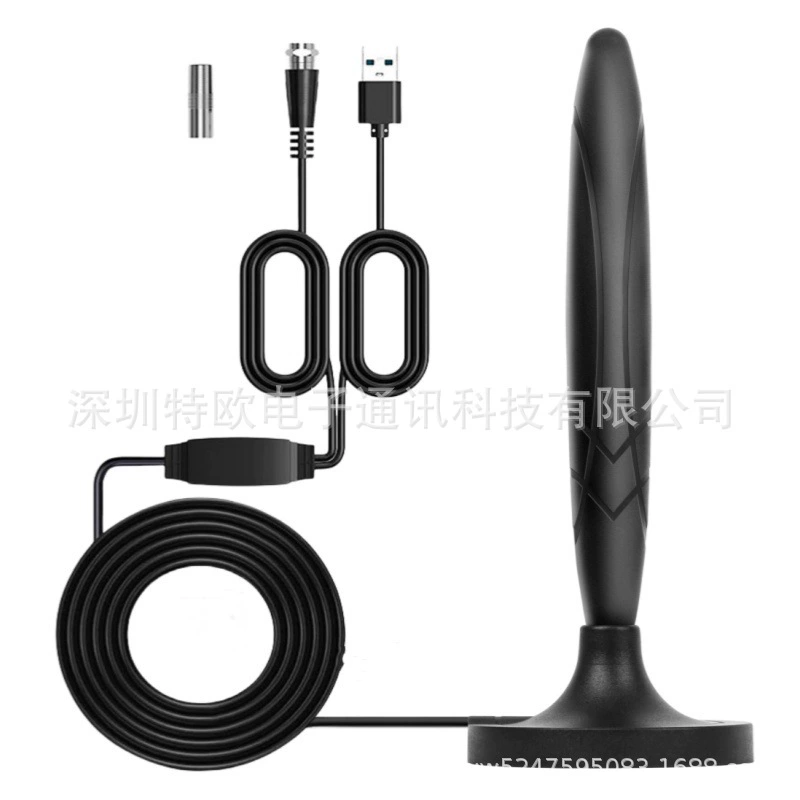 Новая немагнитная вертикальная цифровая ТВ-антенна высокого разрешения для использования в помещении и на улице, антенна HDTV для приёма наземного телевидения для международного использования