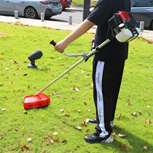 厂家直供燃油割草机40-5多功能430园林二冲程侧挂混合油割草机批