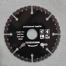 跨境角磨机切割片切铁王不锈钢专用合金切铁锯片石材金刚石锋利切