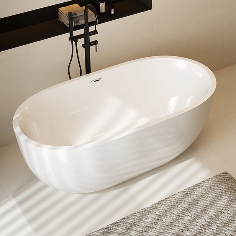 家庭用小型アクリル大人用シームレスワンピースB&Bホテルハイエンド自立型断熱浴槽|undefined