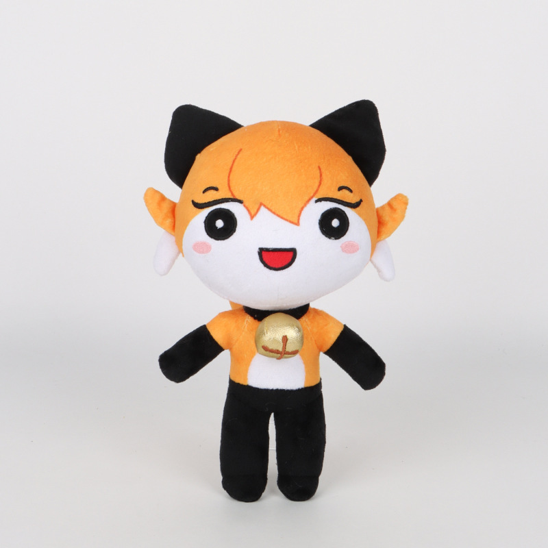 跨境fox ledy plush狐狸女士狐狸精毛绒玩具公仔卡通可爱儿童礼物|undefined