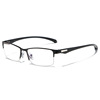 2024 Internet celebrity fashion trendy business men's half -frame anti -Blu -ray glasses myopia finished product 808 manufacturer wholesale