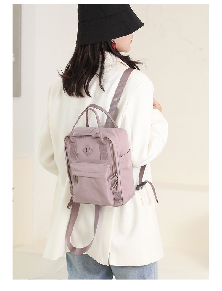 Spring 2025 new women's fashion trend backpack, large-capacity water-resistant backpack, outdoor travel handbag undefined
