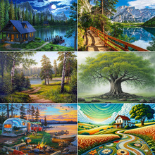 十字绣2025新款亚马逊TIKTOK跨境批发满绣爆款手工刺绣diy材料包