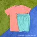 Crystal Stripe Set Orange + D218 Green Shorts