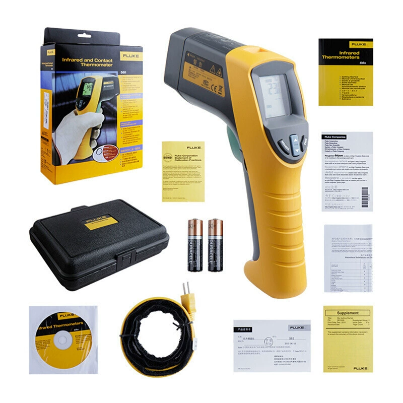 FLUKE Fluke Инфракрасный термометр F561/F562/F563/F566-2 Высокая точность FLUKE568-2