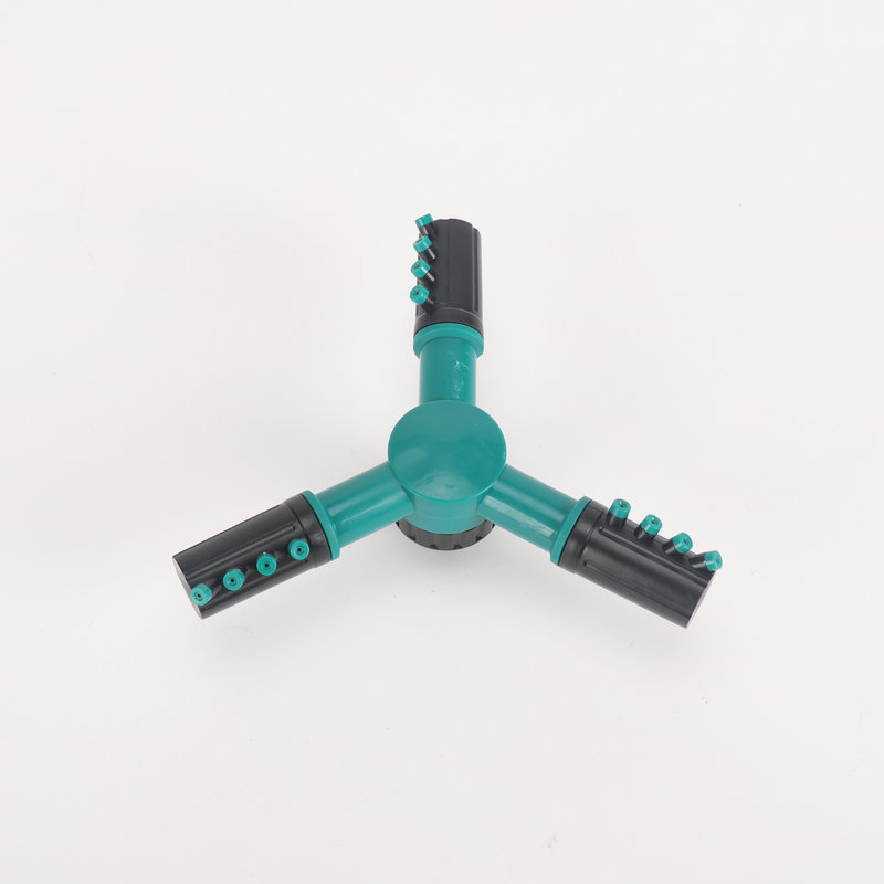 360 ° boquilla de riego automática rociadora automática herramienta de riego de jardín verde de paja artefacto de chispa
