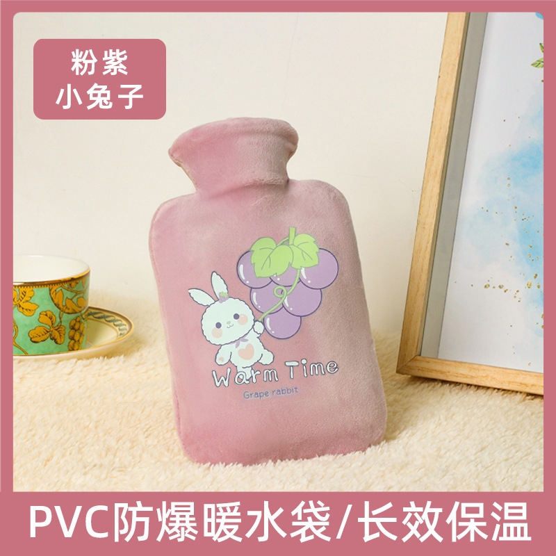 Pink and purple rabbit