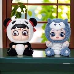 高品質 Nezha's Demon Boy Naohai Hug シリーズぬいぐるみパンダ Nezha ホワイトドラゴン Yiming 低価格卸売