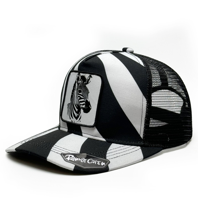 Graffiti Printed Baseball Cap Animal Fan Embroidered Flower Hat Mesh Cap Outdoor Casual Sunnet Hat Male_voghion.com