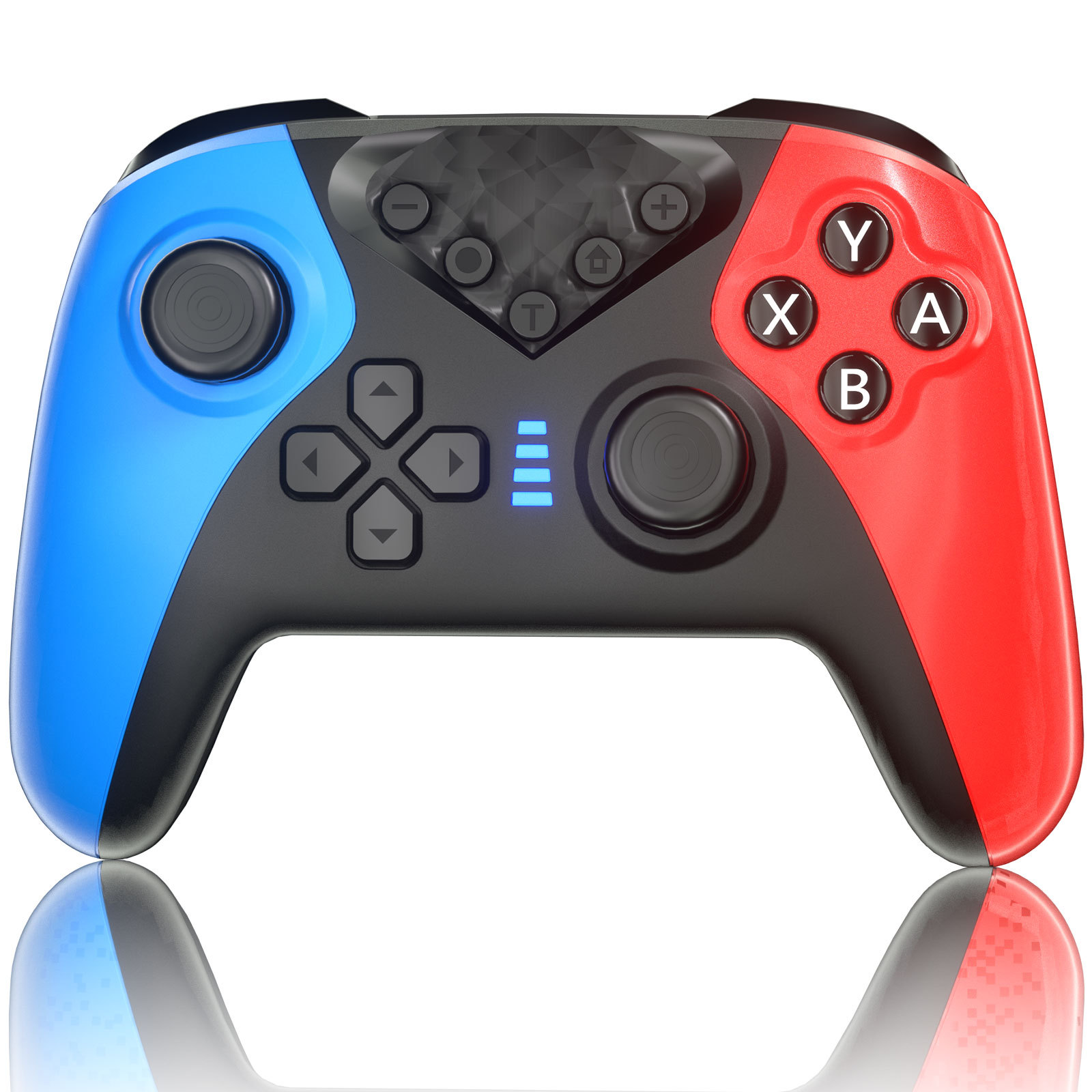 switch手柄带震动体感六轴陀螺仪switchprons钻石纹设计蓝牙连接