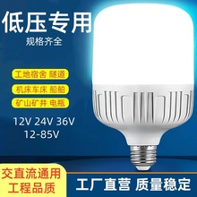 led灯泡e27低压螺口节能灯摆摊夜市12-85V 24V 36V 48V超亮球泡灯