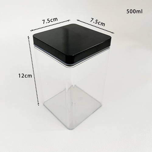 Transparent plastic box food packaging box storage box wedding candy box covered item display universal packaging
