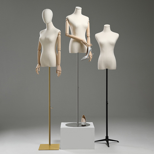 Thickened mannequin half-body dummy mannequin full-body fake human body Korean version women's clothing store mannequin display stand