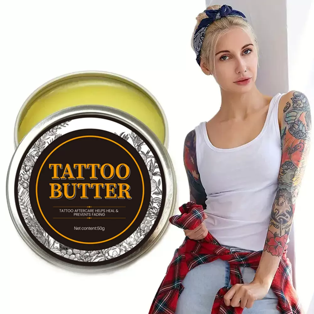跨境外贸Tattoo cream纹身修护膏保湿色彩提亮锁色纹绣皮肤护理膏