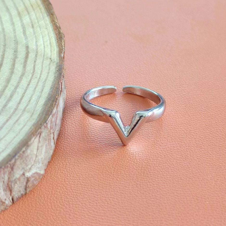 fashionable one size universal classic small design trend ring for…