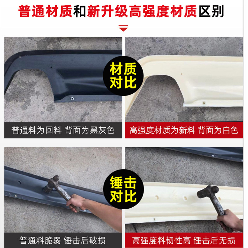 Suitable for 13-19 Toyota Rav4 Bumper Front Bumper Rear Bumper Rongfang Front and Rear Bumper Rav4 Bumper