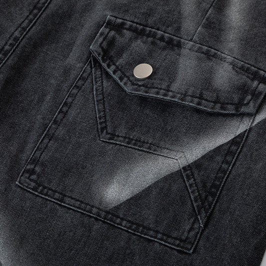 Moderne Ian 24 Herbst Herrenbekleidung New Style American Metal Spray Painting Micro Pull Pants_voghion.com