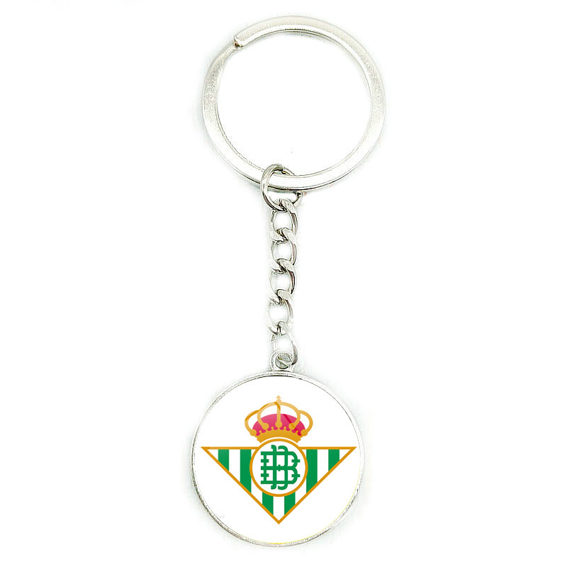 Serie A La Liga Bundesliga Premier League Ligue 1 Equipo de fútbol Emblema Tiempo Gema Llavero Colgante de coche Producción del equipo