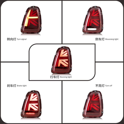 Brake Streamer Turn Signal Car — Tail light