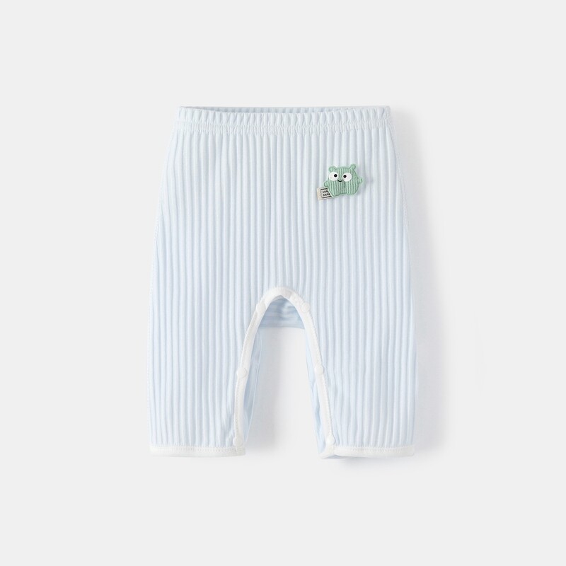 Newborn Summer Thin Pants with Hidden Buckle Spring and Summer Baby's Big PP Pants Infant Class A Summer Anti-mosquito Pants