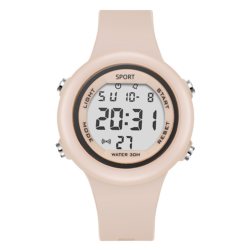 Retail explosivo reloj de estudiantes de secundaria secundaria niños y niñas deportes multifuncional reloj electrónico digital impermeable