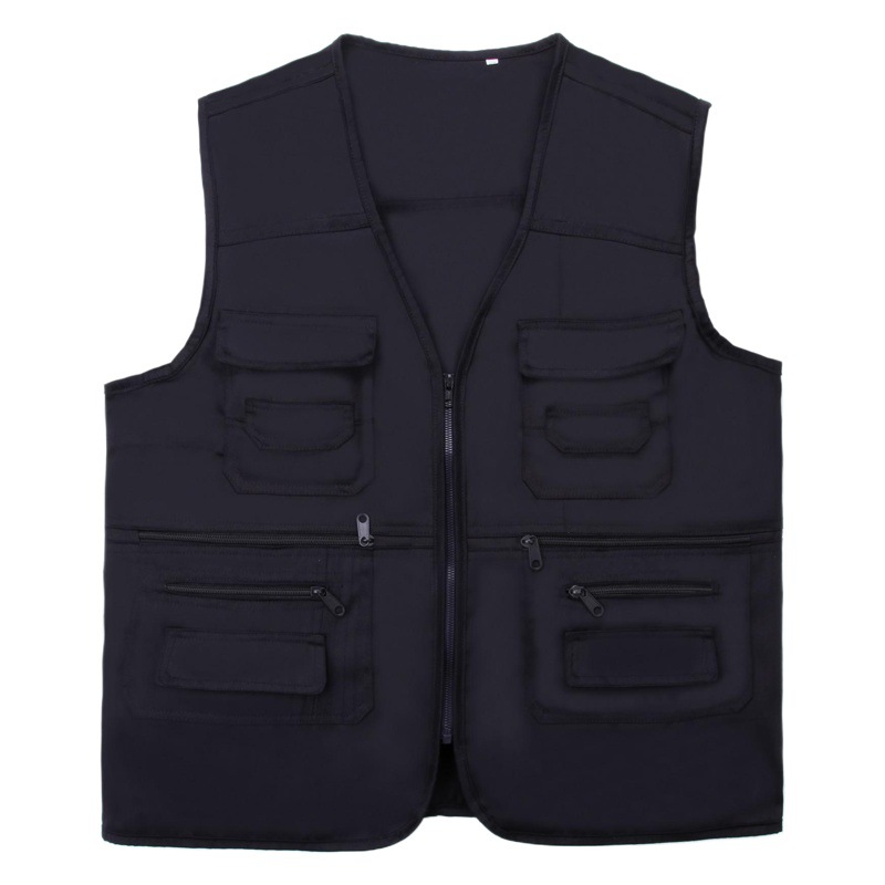 Ropa DE TRABAJO ROPA DE TRABAJO chaleco publicitario sitio de construcción voluntario boda voluntario multi-Bolsillo impresión personalizada