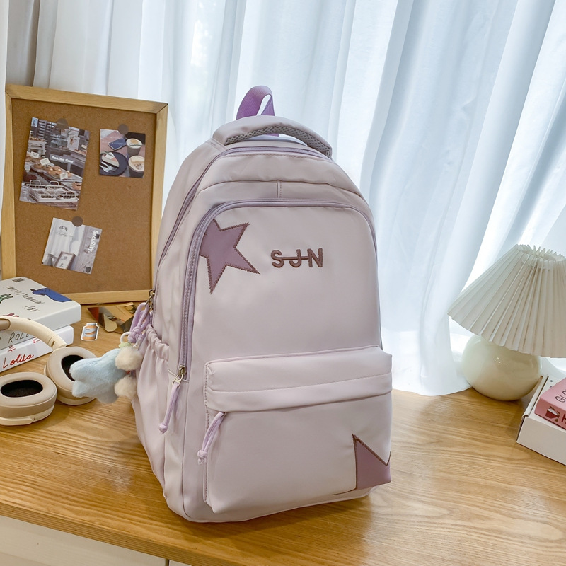Mochila deportiva japonesa ins nueva mochila escolar de gran capacidad para estudiantes universitarios de secundaria y preparatoria mochila para computadora anti-salpicaduras