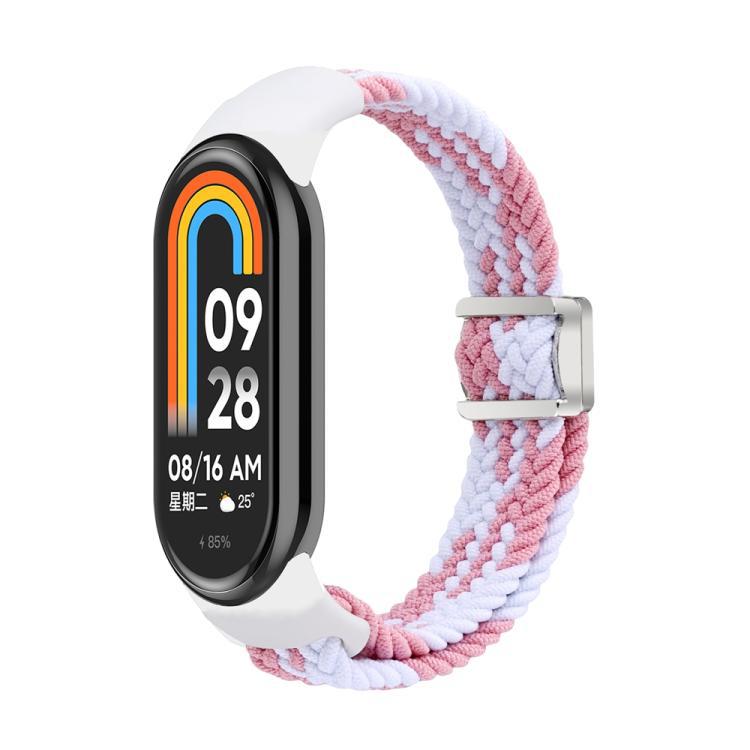 Para pulsera Xiaomi 10 / 9 / 8 correa de retorno de trenzado universal hebilla de succión correa de aire ajustable sin polos