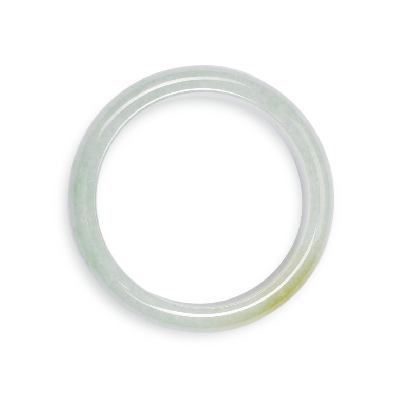 Natierlech Birmanesch Typ A Jadeite Bracelet Jade Bangle_voghion.com