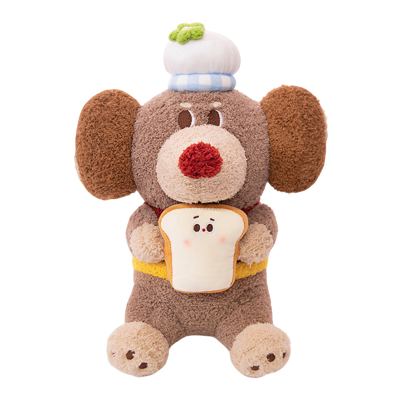 Muñecas extrañas muñecas adorables tostadas salchicha perro juguetes de peluche feos abstracción descompresión regalo de cumpleaños para chicas hombres