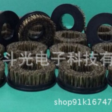 厂家批发压力毛刷PCB电线路板钻锣板锣机大量压力脚毛刷50直径