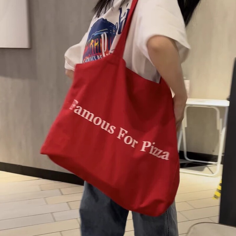 Large-Capacity Canvas Tote Bag for Casual Office Workers, Niche Shoulder Bag, Versatile Canvas Bag, New Storage Model