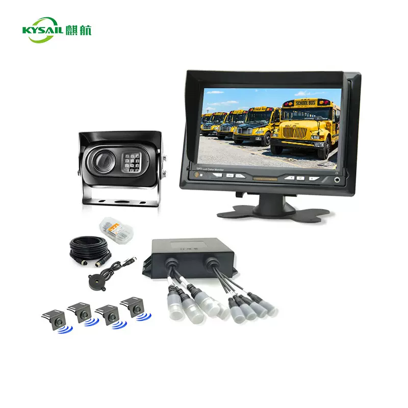 货车雷达卡车大巴叉车倒车雷达车载倒车雷达停车传感器系统