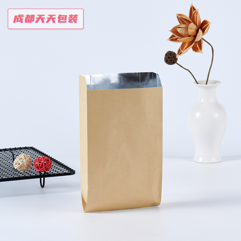 Bolsa de embalaje de barbacoa aislante bolsa de papel de estaño personalizada kebabs para llevar un solo uso chapa frita chapa de chapa