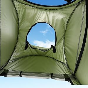 Outdoor portable toilet, mobile car toilet, camping long-distance high-speed self-driving emergency folding toilet tent