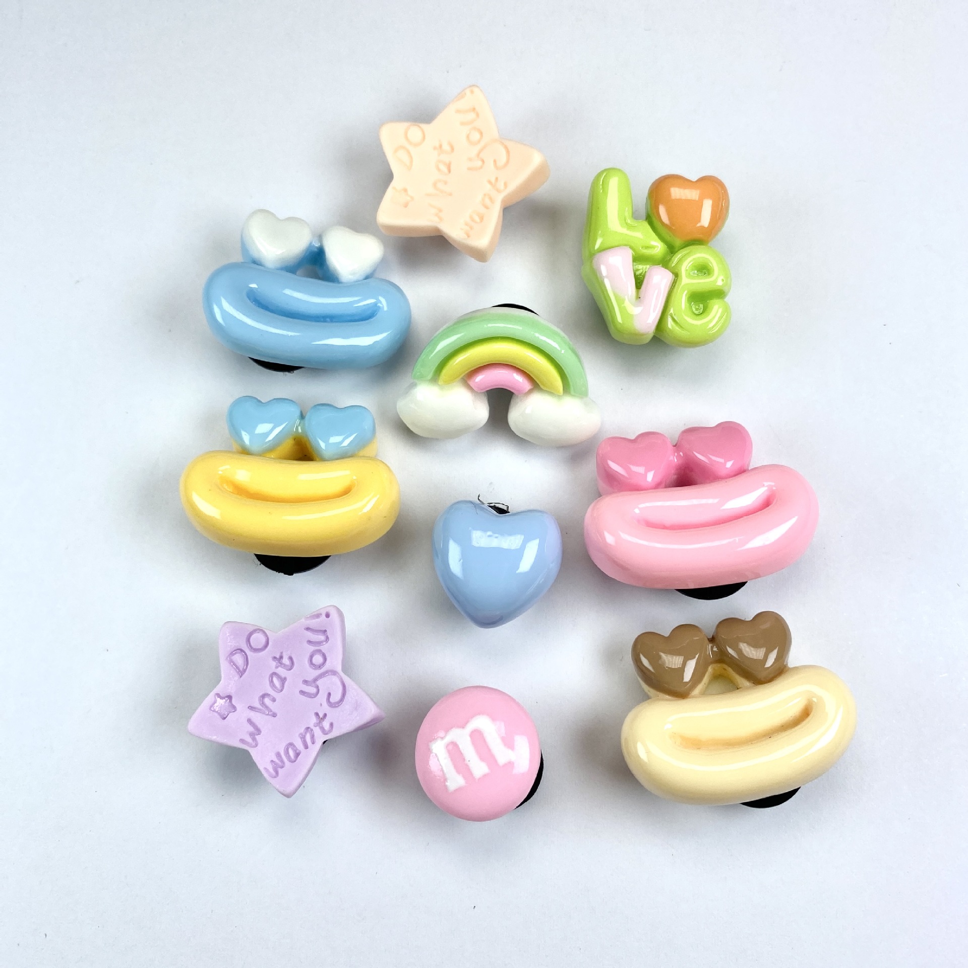 소시지 입 - 신발 버클 포함