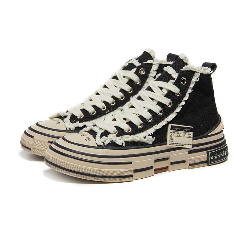 거지 신발 하이탑 블랙