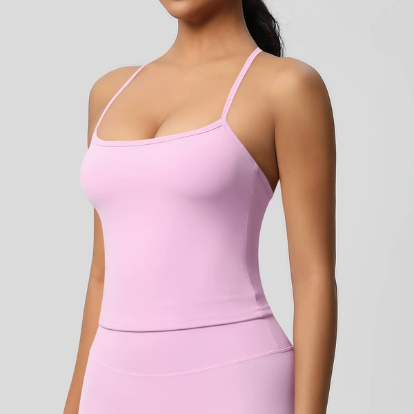7107 vest-Sakura Powder