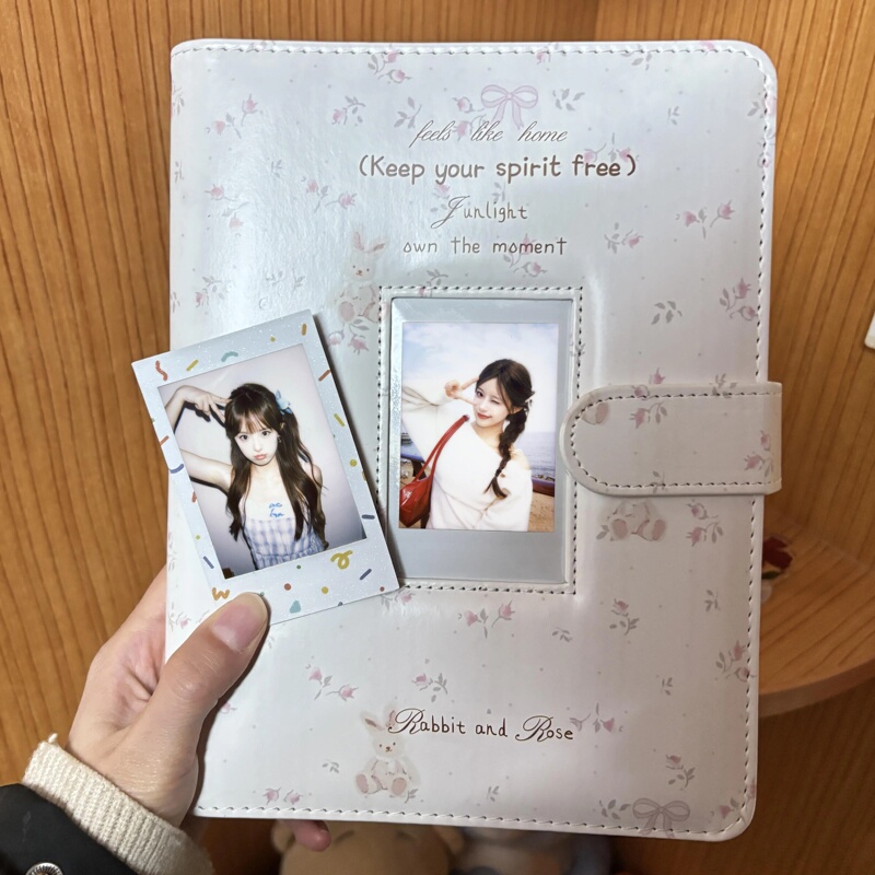Polaroid Photo Album Storage Book, Large-Capacity Insert-Type Photo Album, A5 Loose-Leaf DIY Gift for Couples and Friends on Their Birthdays