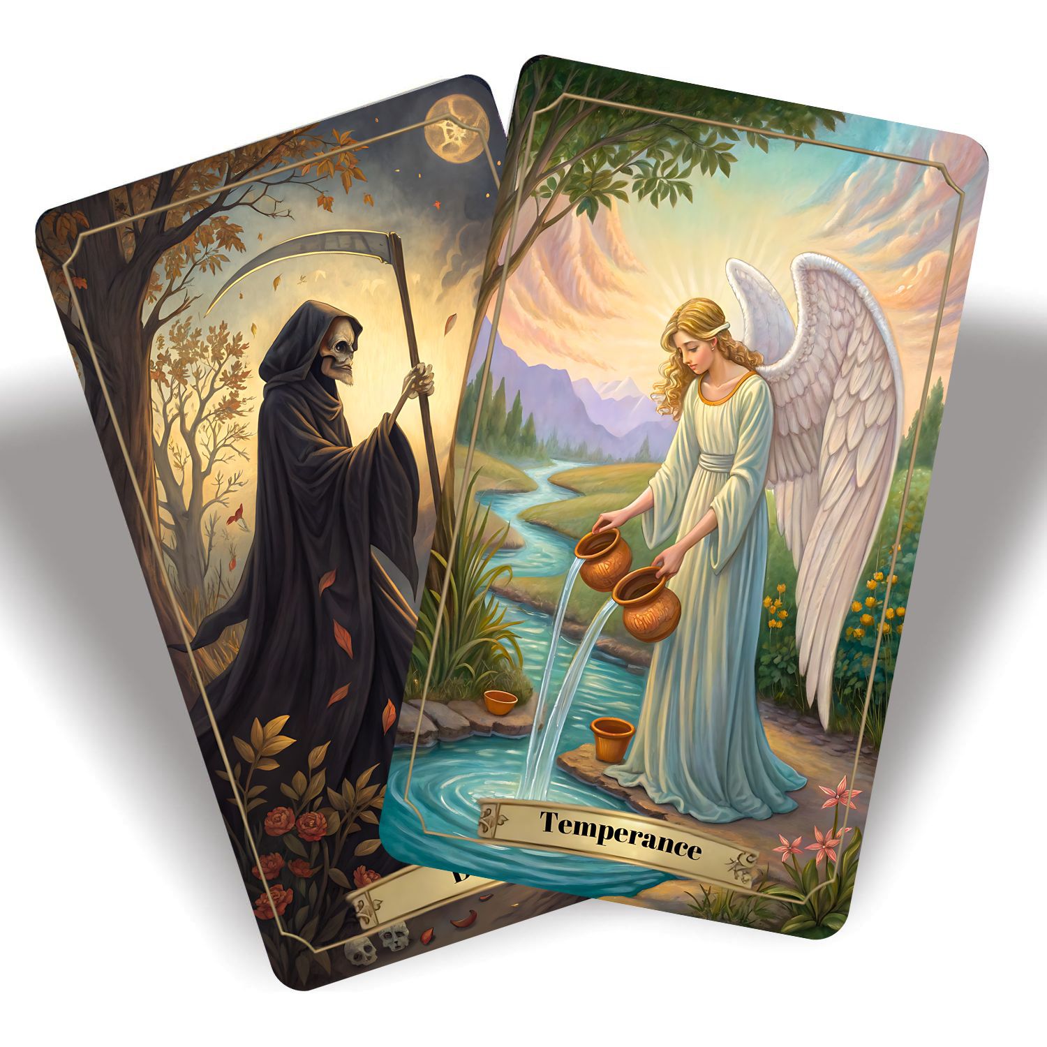 Cross-border Creative Tarot Board Game Cards, Renaissance, New English Version Tarot_voghion.com