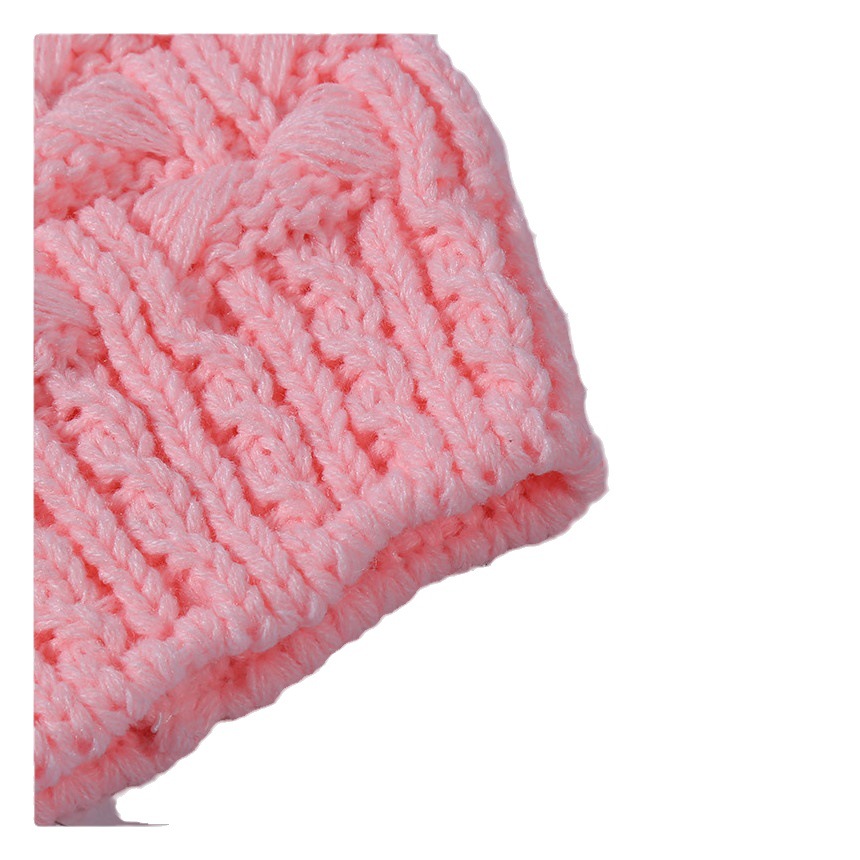 Fábrica personalizada Otoño e Invierno de punto sombrero creativo Twist sombrero de lana pareja caliente protección del oído Jersey sombrero todo-juego