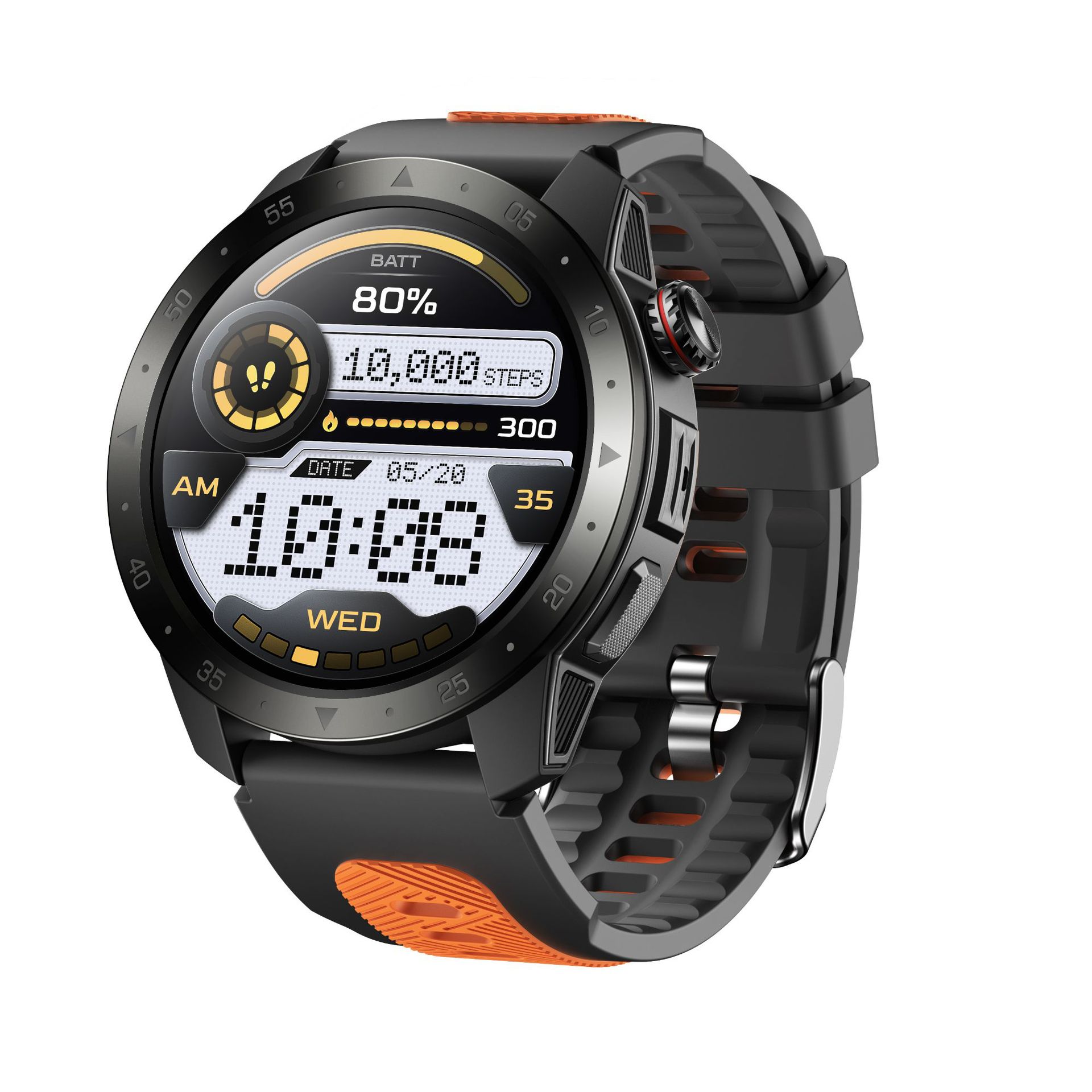 GTX2 reloj deportivo al aire libre GPS posicionamiento de alta precisión 3ATM reloj de monitoreo de frecuencia cardíaca impermeable pulsera inteligente deportiva