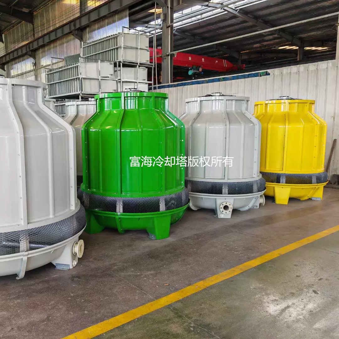 玻璃钢冷却塔 圆形逆流式冷却塔冷水塔 方形冷却水塔凉水塔工厂
