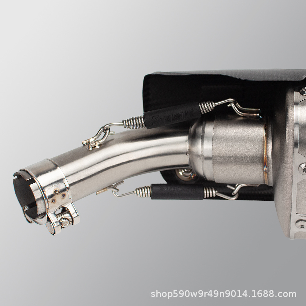 Suitable for Motorcycle Scooter Modification Yamaha R25/R3 Stainless Steel Middle Section Middle Section Exhaust Pipe Modification